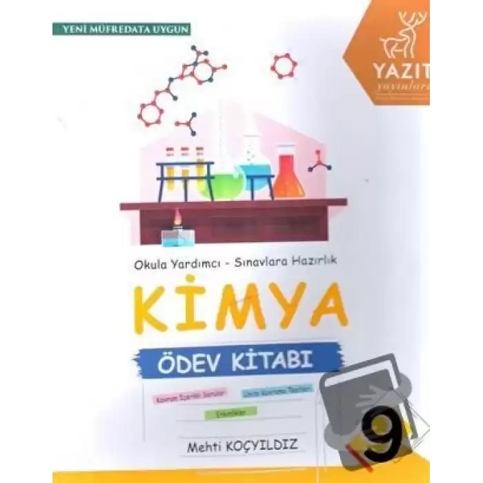 Yazıt 9. Sınıf Kimya Ödev Kitabı