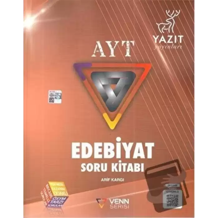 Yazıt Venn Serisi YKS AYT Edebiyat Soru Kitabı