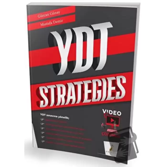 YDT Strategies Video Çözümlü Soru Bankası