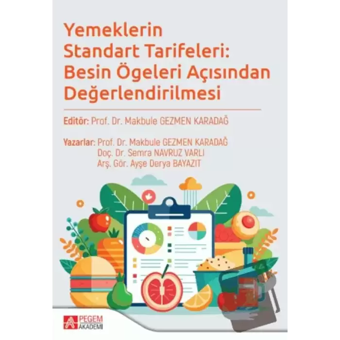 Yemeklerin Standart Tarifeleri: Besin Ögeleri Açısından Değerlendirilmesi