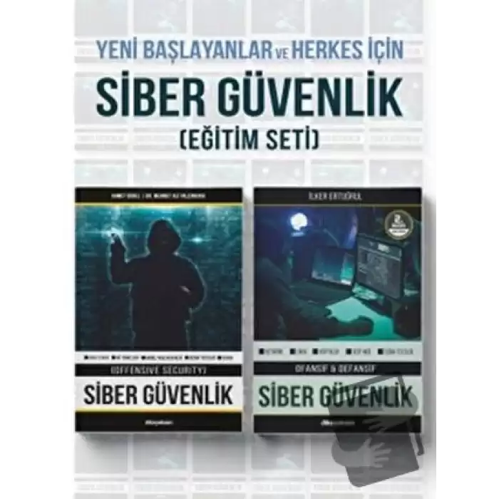 Yeni Başlayanlar ve Herkes için Siber Güvenlik Eğitim Seti (2 Kitap)