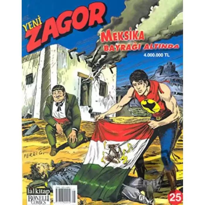 Yeni Zagor Meksika Bayrağı Altında Sayı: 25