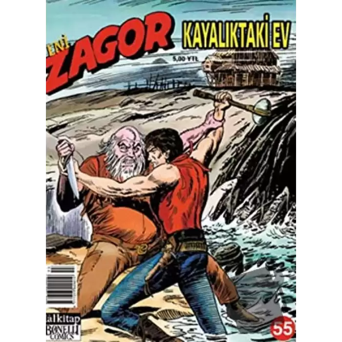 Yeni Zagor Sayı: 55 Kayalıktaki Ev