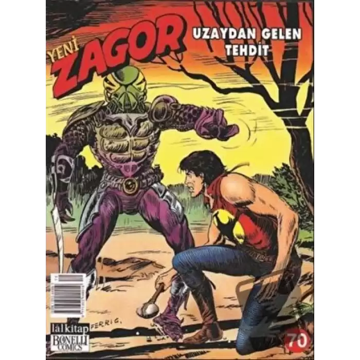 Yeni Zagor Sayı: 70 Uzaydan Gelen Tehdit