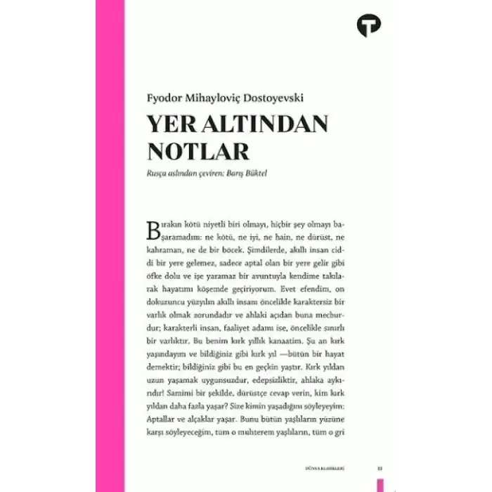 Yer Altından Notlar