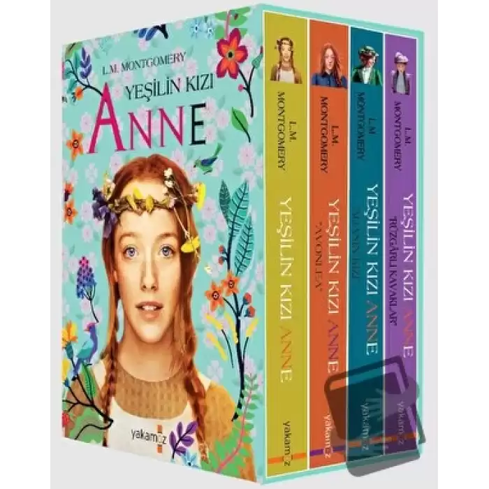 Yeşilin Kızı Anne (4 Kitap)