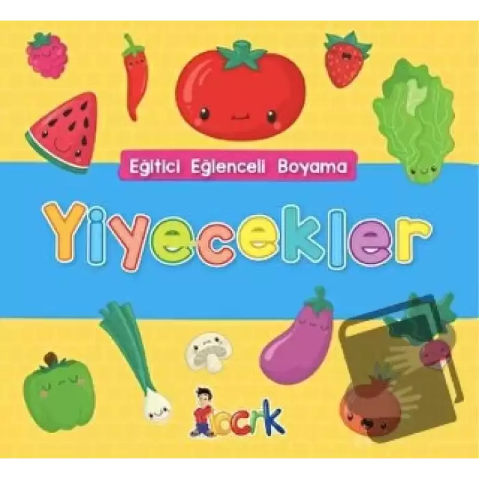 Yiyecekler - Eğitici Eğlenceli Boyama