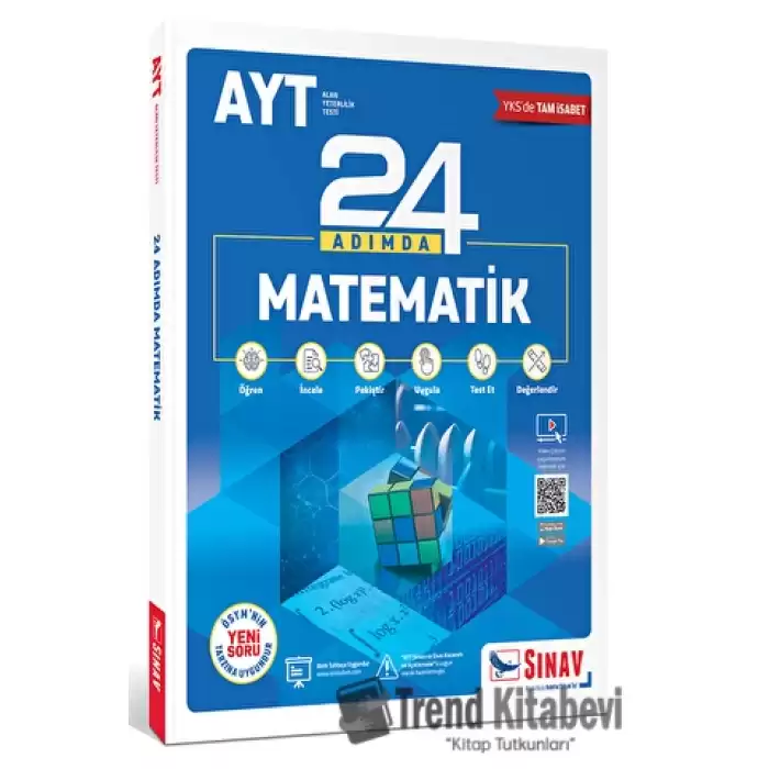 YKS AYT Matematik 24 Adımda Konu Anlatımlı Soru Bankası