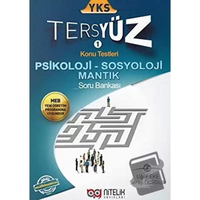 YKS TersYüz Konu Testleri Psikoloji-Sosyoloji-Mantık Soru Bankası