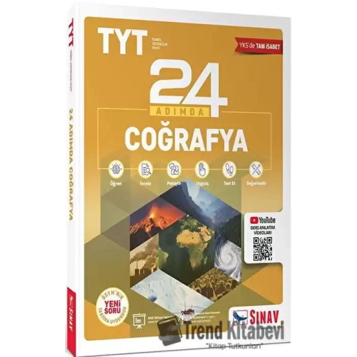 Yks Tyt Coğrafya 24 Adımda Konu Anlatımlı Soru Bankası