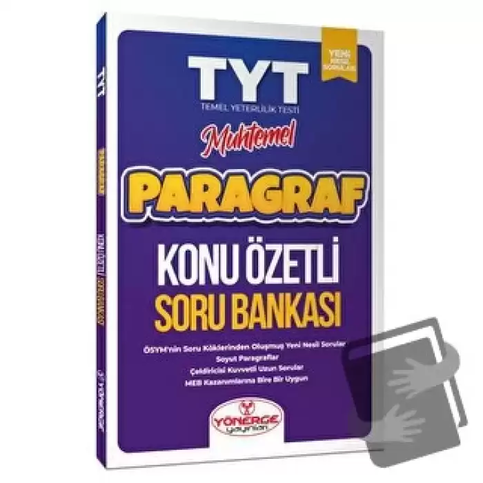 YKS TYT Muhtemel Paragraf Konu Özetli Soru Bankası