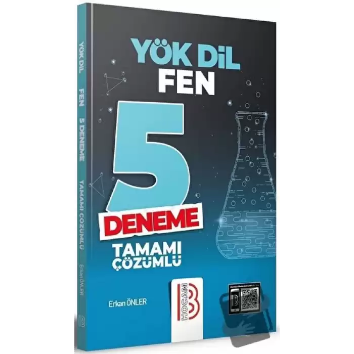 YÖKDİL Fen Tamamı Çözümlü 5 Deneme