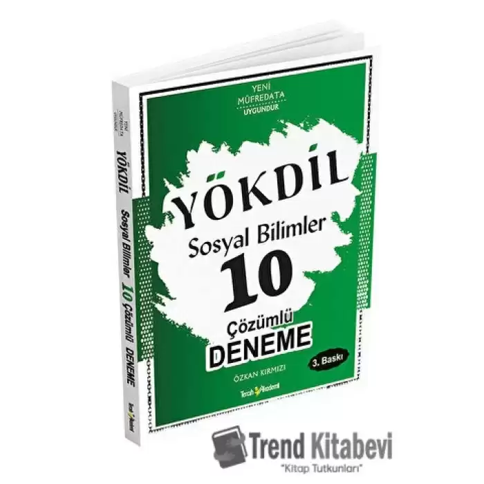 YÖKDİL Sosyal Bilimler Çözümlü 10 Deneme