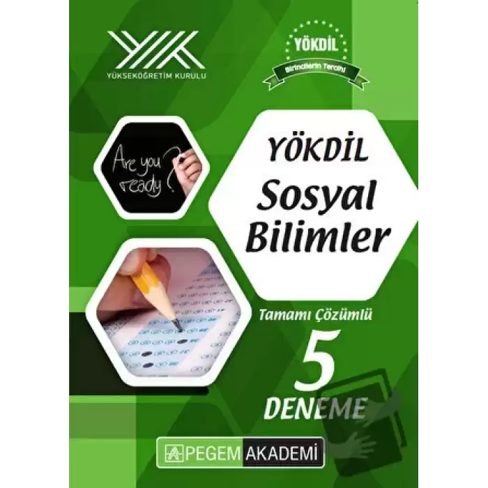 YÖKDİL Sosyal Bilimler Tamamı Çözümlü 5 Deneme