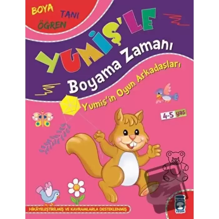 Yumişin Oyun Arkadaşları - Yumişle Boyama Zamanı