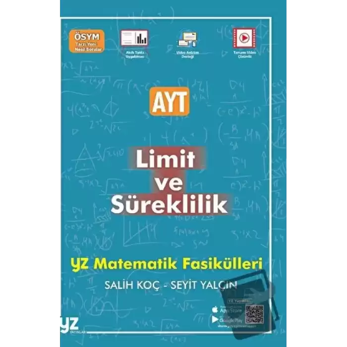 YZ YKS AYT Limit ve Süreklilik Fasiküleri