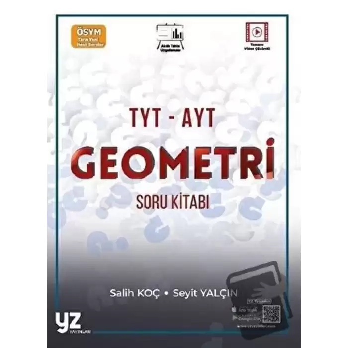 YZ YKS TYT AYT Geometri Soru Kitabı