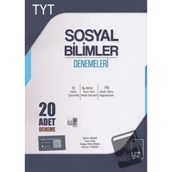 YZ YKS TYT Sosyal Bilimler 20 Deneme