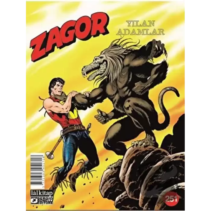 Zagor Sayı: 251 - Yılan Adamlar