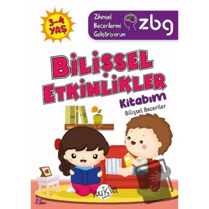 ZBG 3-4 Yaş Bilişsel Etkinlikler Kitabım