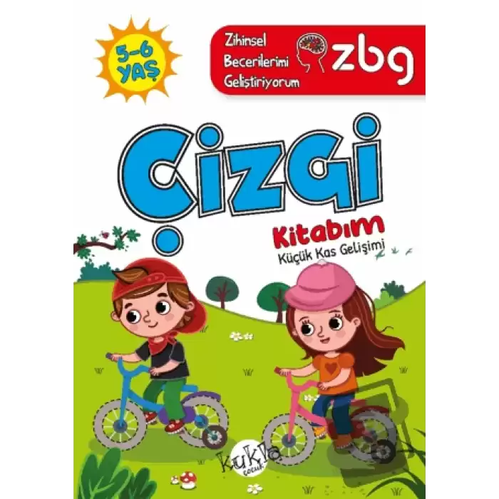 ZBG 5-6 Yaş Çizgi Kitabım - Zihinsel Becerilerimi Geliştiriyorum