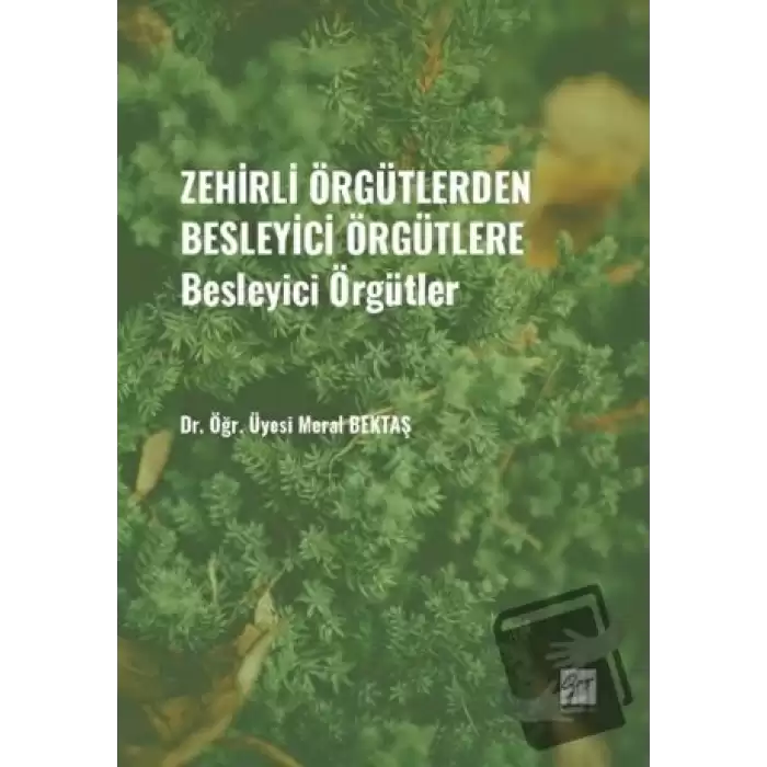 Zehirli Örgütlerden Besleyici Örgütlere - Besleyici Örgütler