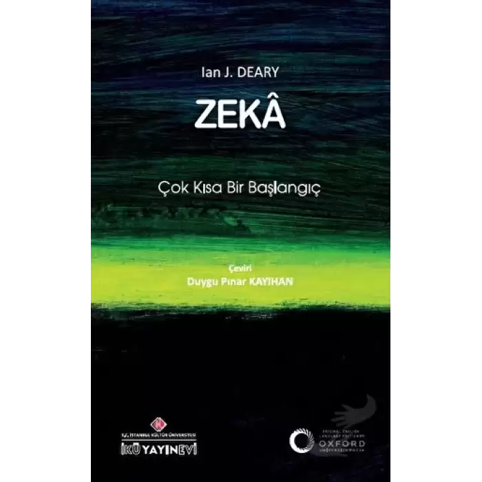 Zeka: Çok Kısa Bir Başlangıç