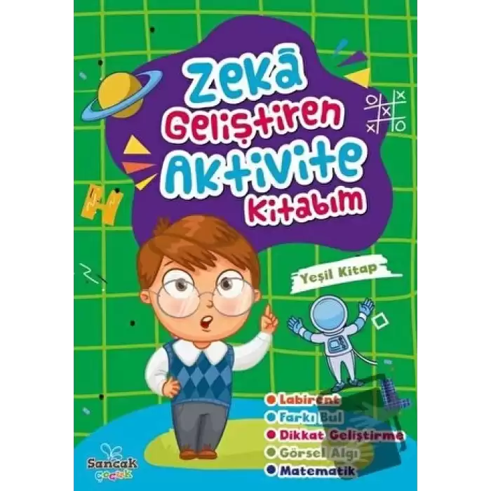 Zeka Geliştiren Aktivite Kitabım - Yeşil Kitap