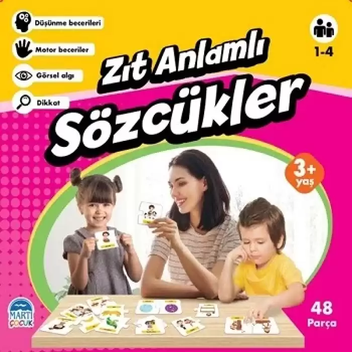 Zıt Anlamlı Sözcükler - Eğitici Yapboz