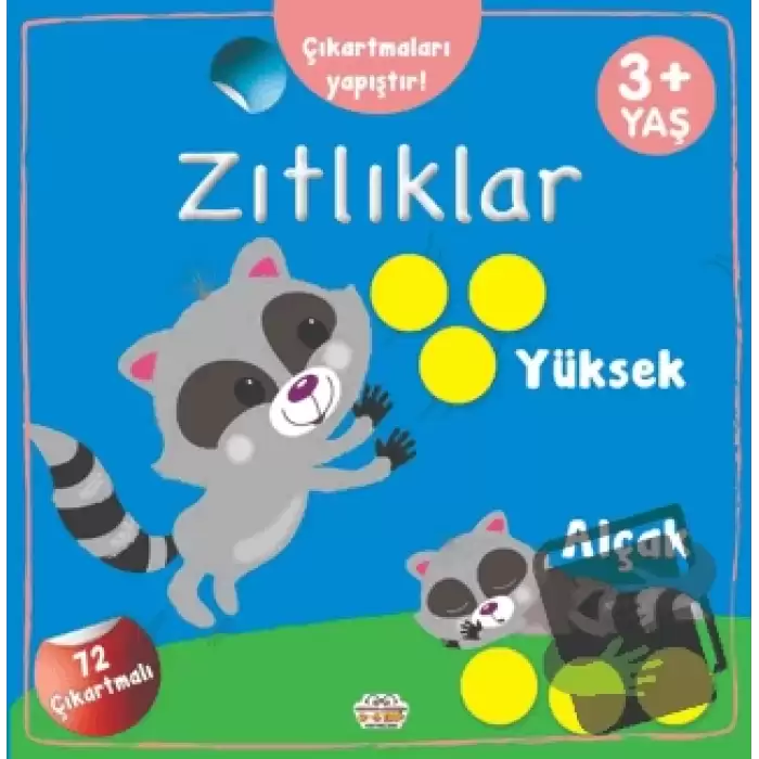 Zıtlıklar Yüksek - Alçak Çıkartmaları Yapıştır