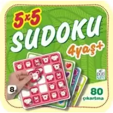 5 x 5 Sudoku – 8 (4 Yaş +)