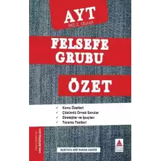 AYT Felsefe Grubu Özet (YKS 2. Oturum)