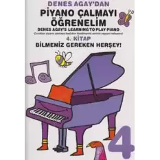 Denes Agaydan Piyano Çalmayı Öğrenelim 4. Kitap