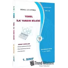 1. Sınıf 1. ve 2. Yarıyıl Temel İlk Yardım Bilgisi Konu Anlatımlı Soru Bankası - Kod 188