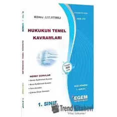 1. Sınıf 1. Yarıyıl Hukukun Temel Kavramları Konu Anlatımlı Hedef Sorular - Kod 152