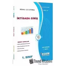 1. Sınıf 1. Yarıyıl İktisada Giriş Konu Anlatımlı Soru Bankası - Kod 157