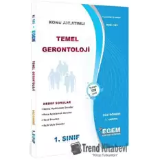 1. Sınıf 1. Yarıyıl Temel Gerontoloji Konu Anlatımlı Soru Bankası - Kod 183