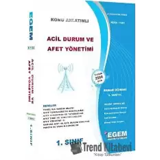 1. Sınıf 2. Yarıyıl Acil Durum Ve Afet Yönetimi