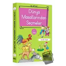 1. Sınıf Dünya Masallarından Seçmeler (10 Kitap Takım - Heceli)