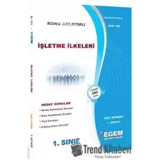 1. Sınıf İşletme İlkeleri Konu Anlatımlı Soru Bankası - Kod 160
