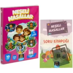 1. Sınıf Okuma Seti Neşeli Masallar 10 Kitap + Soru Kitapçığı İlaveli