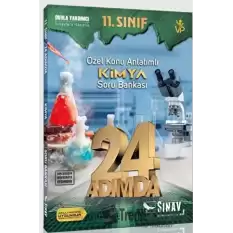 11. Sınıf Kimya 24 Adımda Özel Konu Anlatımlı Soru Bankası