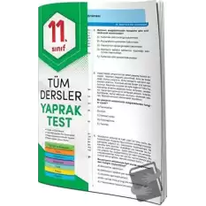 11. Sınıf Tüm Dersler Yaprak Test