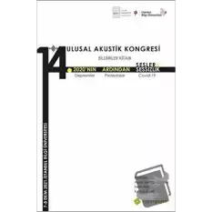 14. Ulusal Akustik Kongresi Bildiriler Kitabı