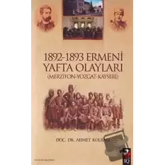1892 - 1893 Ermeni Yafta Olayları