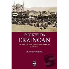 19. Yüzyılda Erzincan