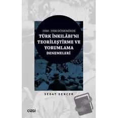 1930 - 1938 Döneminde Türk İnkılabını Teorileştirme ve Yorumlama Denemeleri