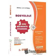 2. Sınıf Sosyoloji Bahar Dönemi Konu Anlatımlı Soru Bankası 4. Yarıyıl