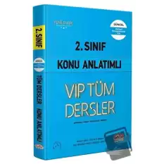 2. Sınıf VIP Tüm Dersler Konu Anlatımlı Mavi Kitap