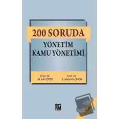 200 Soruda Yönetim Kamu Yönetimi